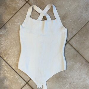 Abercrombie & Fitch Textured Knit Bodysuit